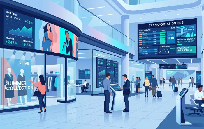 SignEdge digital signage display